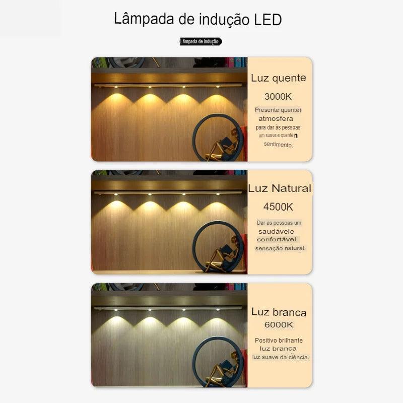 Lâmpada led magnética